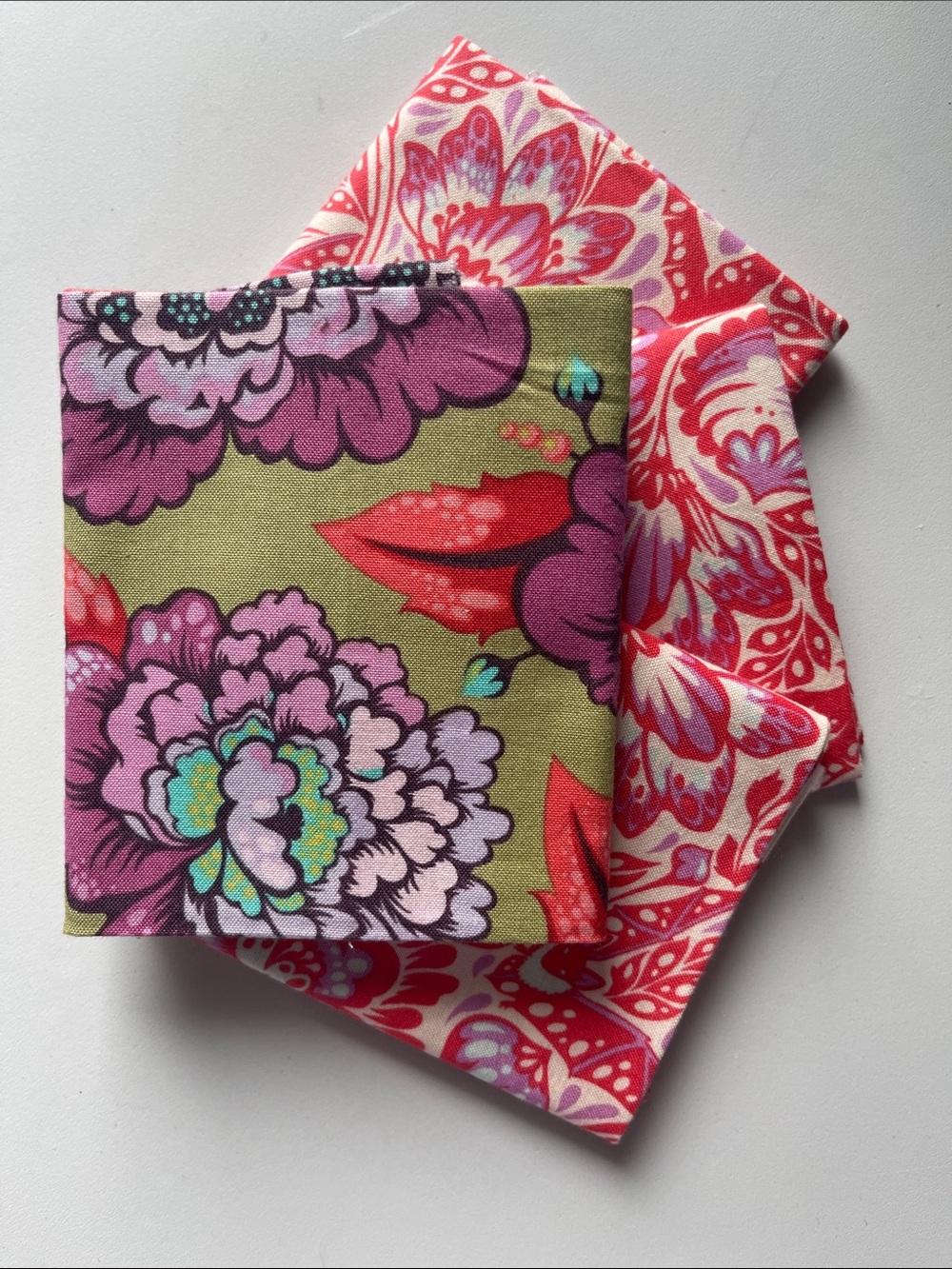 Tula Pink - Elizabeth Collection Cotton Fabric Bundle 3 Fat Quarters 18x22